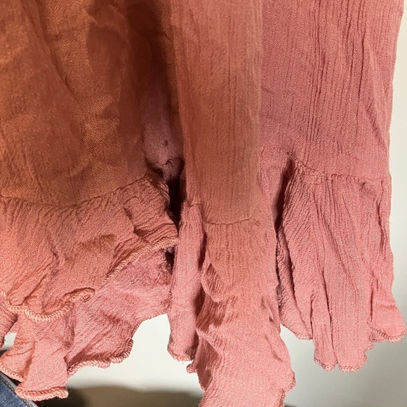 Free People Lace Trim Pink Dress - Picture 2 of 6